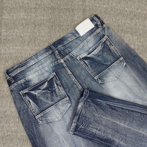 Southpole Men's Size 36x32 Skinny Blue Stretch Jeans Hip Hop Streetwear